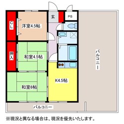 第２南部マンションの物件間取画像